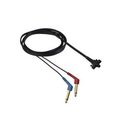 RADIOEAR DD450 / DD65V2 HEADPHONE CABLE - 8.5 FT, 2 X 6.3MM, ANGLED JACK