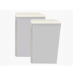 RADIOEAR SP80 FREE FIELD WHITE 4" BOOKSHELF SPEAKER (PAIR)