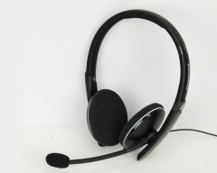 OPERATOR HEADSET (PC3.2 CHAT) FOR USE WITH AUDIOMETERS USING DUAL 3.5MM JACKS