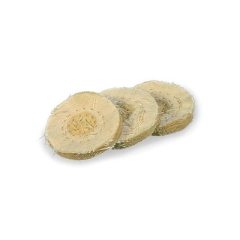 MUSLIN BUFF - 1.25" DIAMETER X 16 PLY (3 / PACK)