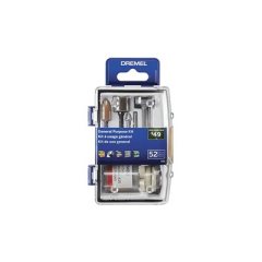 DREMEL GENERAL PURPOSE ACCESSORY KIT (52 PIECE)