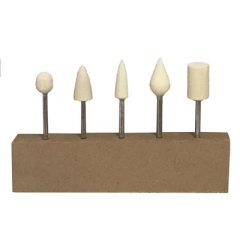 FELT BUFF KIT (HARD-DENSITY, SET OF 5)