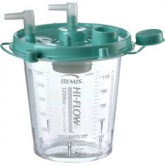 BEMIS HI-FLOW SUCTION CANISTER - 1200CC (EACH)