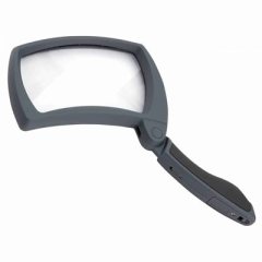 RECTANGULAR LED LIGHTED MAGNIFIER, 2X MAGNIFICATION