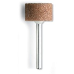 DREMEL ALUMINUM OXIDE GRINDING STONE - 1 / 8" SHANK, 5 / 8" BIT SIZE