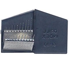 EXCEL STEP TWIST DRILL SET, SIZES 61-80 (20 / SET)