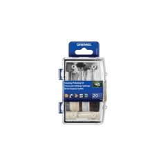 DREMEL CLEANING &amp; POLISHING SET (20 PIECE)