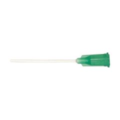 MARK V SUCTION NEEDLE (GREEN) POLYPROPYLENE - 1.5" LENGTH, 18 GAUGE