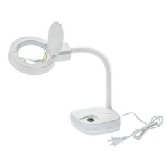LED MAGNIFIER LAMP - 3.5X MAGNIFICATION (WHITE COLOR)