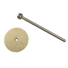 DISPOSABLE BUFF - FELT WHEEL (3 / 4" X 1 / 8")