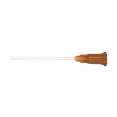 MARK V SUCTION NEEDLE (AMBER) POLYPROPYLENE - 1.5" LENGTH, 15 GAUGE