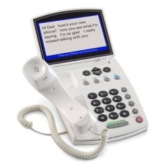 HAMILTON CAPTEL 840I CAPTION PHONE WITH TRADITIONAL NAVIGATION BUTTONS