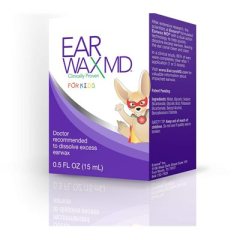 EARWAX MD FOR KIDS TAKE-HOME KIT WITH BOTTLE (0.5 OZ) &amp; BULB SYRINGE