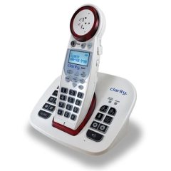CLARITY XLC8 AMPLIFIED CORDLESS PHONE WITH SLOW TALK &amp; ANSWERING MACHINE