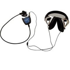 E-SCOPE II BELT MODEL WITH OVERSIZED HEADPHONES (NO EARPIECES)