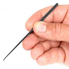 NEOZOLINE CARBON FIBER / NYLON DISPOSABLE ROSEN CERUMEN HOOK (100 / BOX)