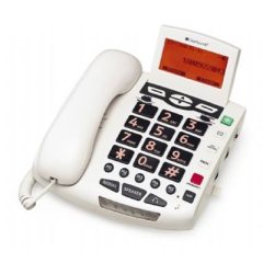 CLEARSOUNDS WCSC600 ULTRACLEAR AMPLIFIED SPEAKERPHONE (WHITE)