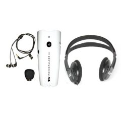 WILLIAMS SOUND POCKETALKER 2.0 WITH STEREO HEADPHONE + DUAL EARBUDS