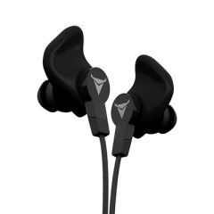 DECIBULLZ CONTOUR ES CUSTOM MOLDED EARPHONE - WIRED, BLACK