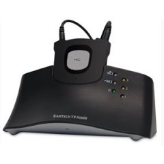 EARTECH TV AUDIO RF LISTENING SYSTEM WITH NECKLOOP RECEIVER