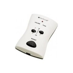 CLEARSOUNDS PORTABLE TELEPHONE AMPLIFIER (WHITE)