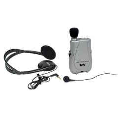 WILLIAMS SOUND POCKETALKER ULTRA DUO WITH STANDARD HEADPHONE + SINGLE MINI EARBUD