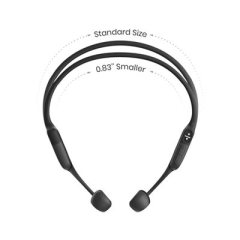 SHOKZ OPENRUN WIRELESS BT BONE CONDUCTION HEADPHONES - MINI (BLACK)