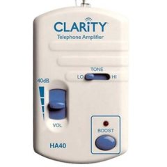 CLARITY HA40 IN-LINE TELEPHONE AMPLIFIER