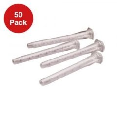 Detax Impression Mixing Tips – Clear, AM1, 9mm (50 Pack)