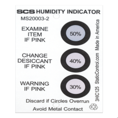 Moisture Control Kit – 3-Spot Humidity Card