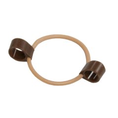 Hucki Hearing Aid Retainer – Refill Kit, Brown (10 Pack)
