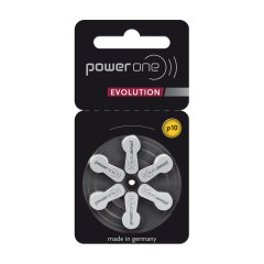 PowerOne EVOLUTION Batteries – Size 10 (6 Pack, 60 Box)
