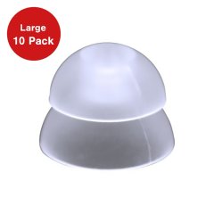 Closed Fitting Double Domes Large (10 Pack)