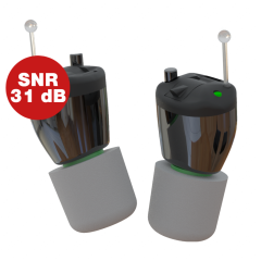 Mino CENS Noir Universal Electronic Hearing Protection