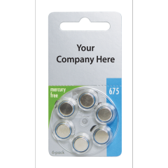 Varta Mercury-Free Private Label Batteries - Size 13