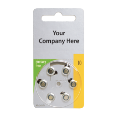 Varta Mercury-Free Private Label Batteries - Size 10