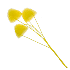 Impression pads, yellow, Bag/100 pcs