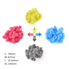 Medium Size Impression Foam Impression Pads For Making Ear Model