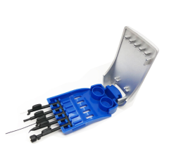 Hearing Aid Cleaner with Battery Caddy