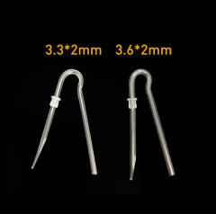 Preformed tube with plastic lock