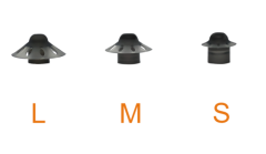 Phonak Black Open Dome