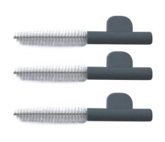 Vent brush with handle