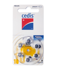 Premium Hearing Aid Battery, Size 10