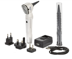 LED Otoscope 3.7 V (recharger with USB plug)