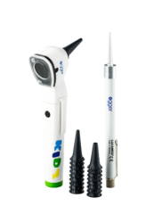 LED Otoscope KIDS 2.5 V (battery operation) + LED Ear Light KIDS