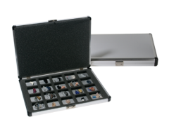 Aluminum Hearing Aid Presentation Case