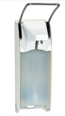 Wall Mounted Dispenser for Hand Disinfectant Solutions