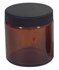 120ml Dipping Jars with Black Lid