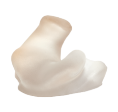 Acrylic Practice Blank for Demo Ear-Right
