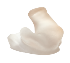 Acrylic Practice Blank for Demo Ear-Left